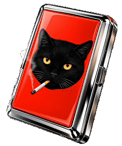 ZYNX Metal Case Bad Cat